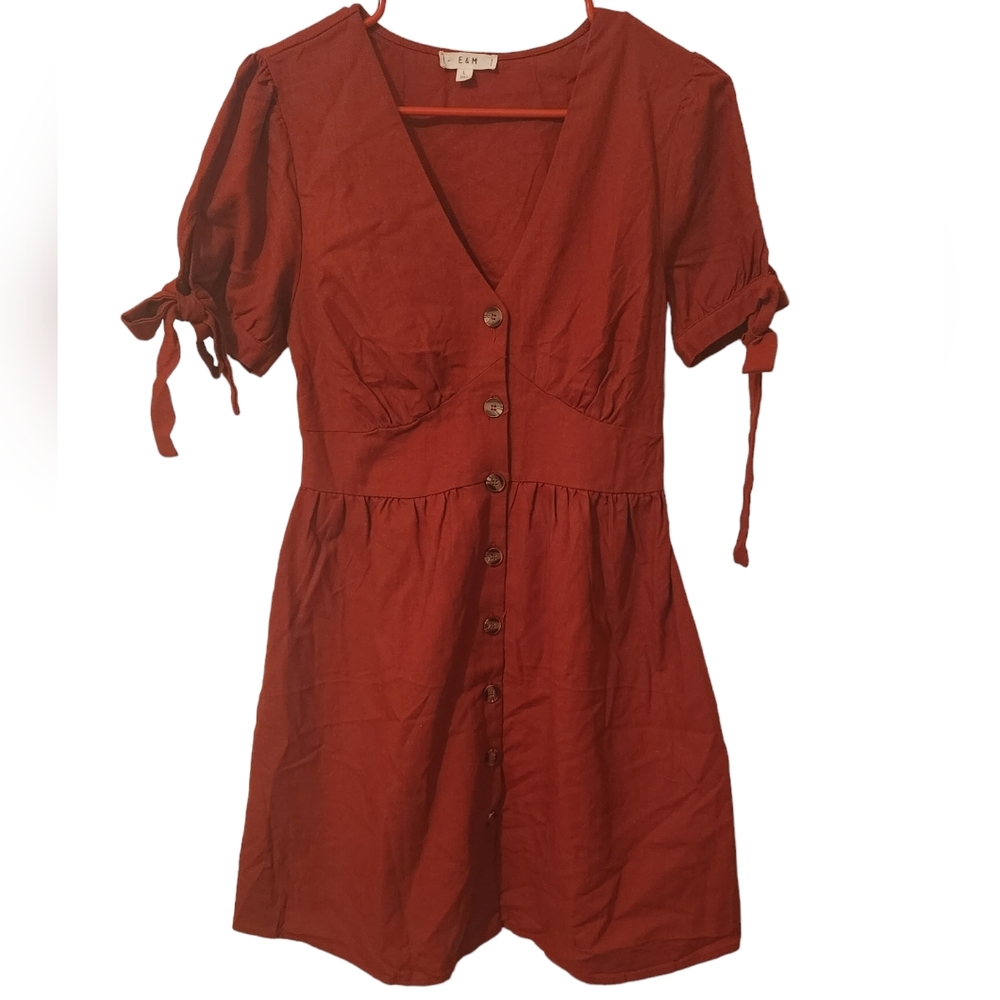 Burnt Orange dress